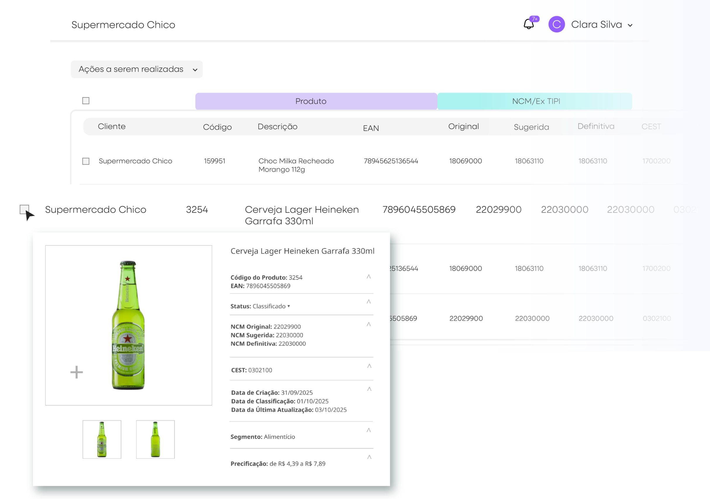 Interface site Coretax